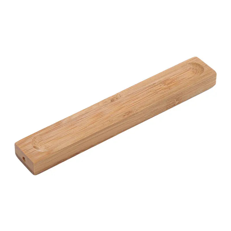 New Useful Bamboo Material Stick Plate Incense Holder Fragrant Ware Stick Incense Burner Bamboo Line Incense Burner