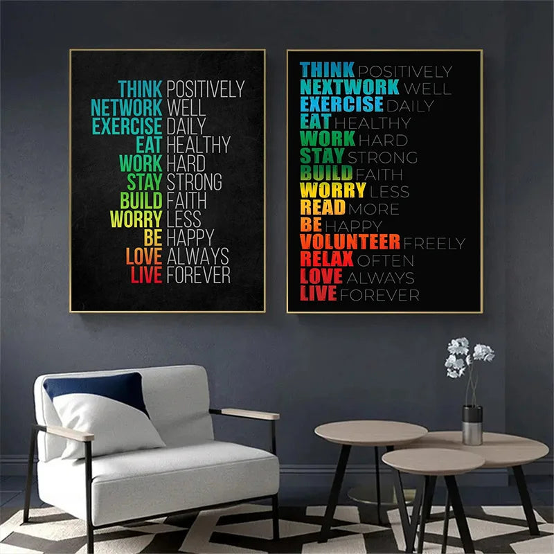 Lion Mindset Motivational Canvas