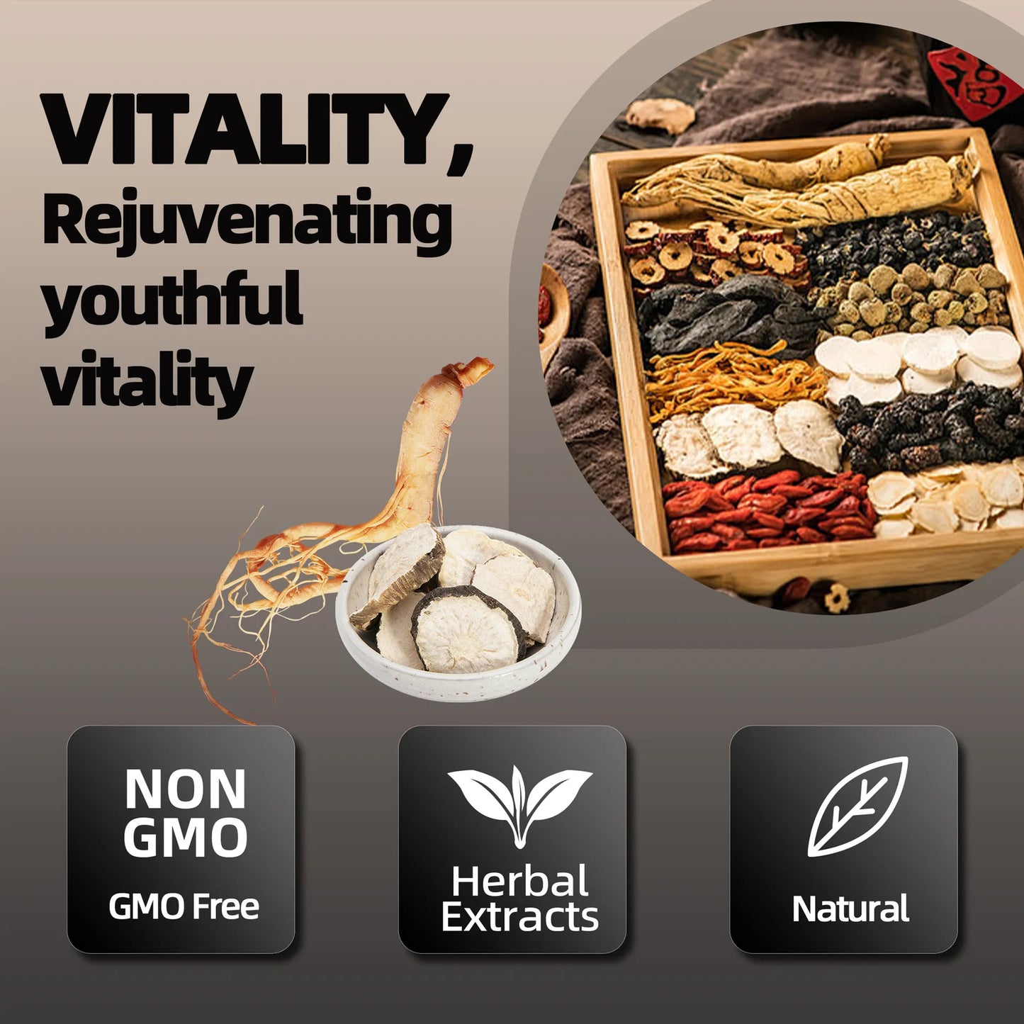 Goji Ginseng Energy Tea