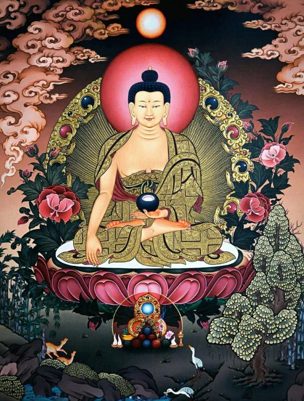 Buddhist Bodhisattva Canvas Art