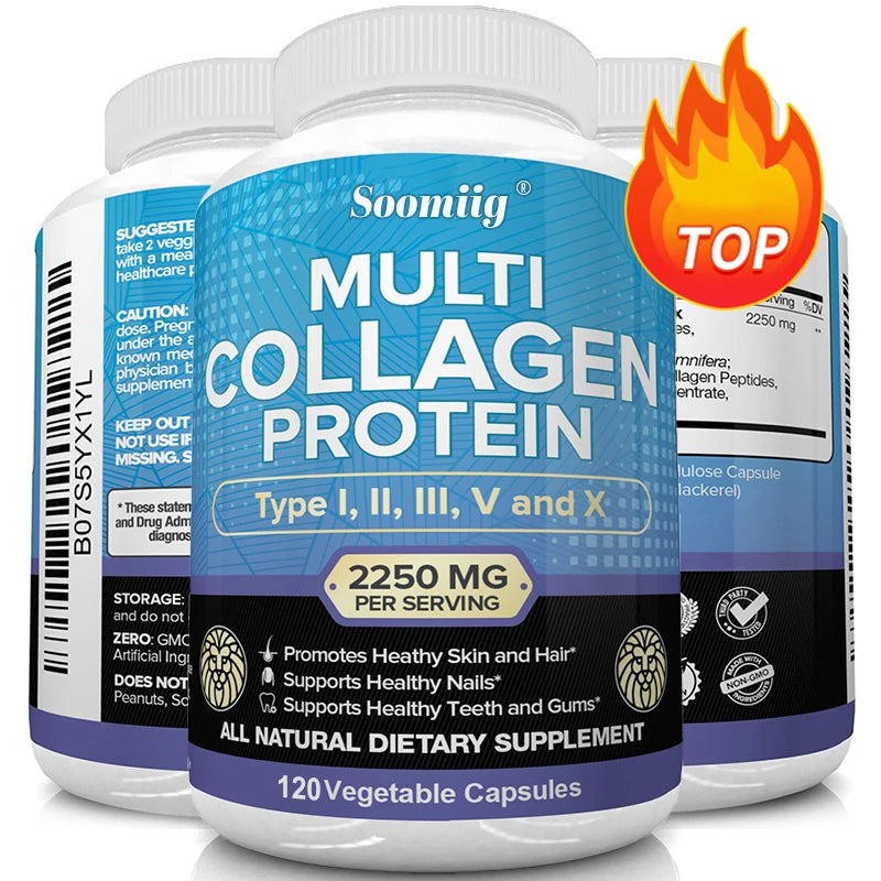 Super Collagen Peptides - Multi-Collagen Protein Blend