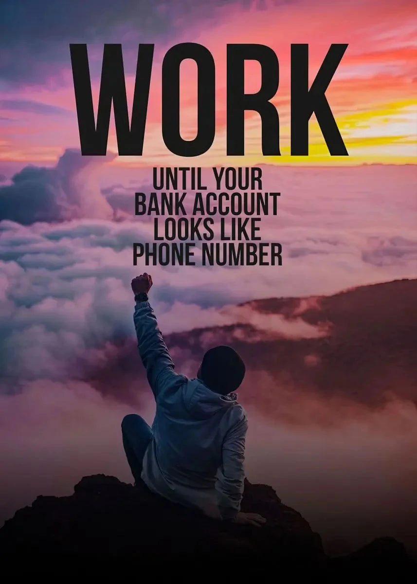 Lion Mindset Motivational Canvas