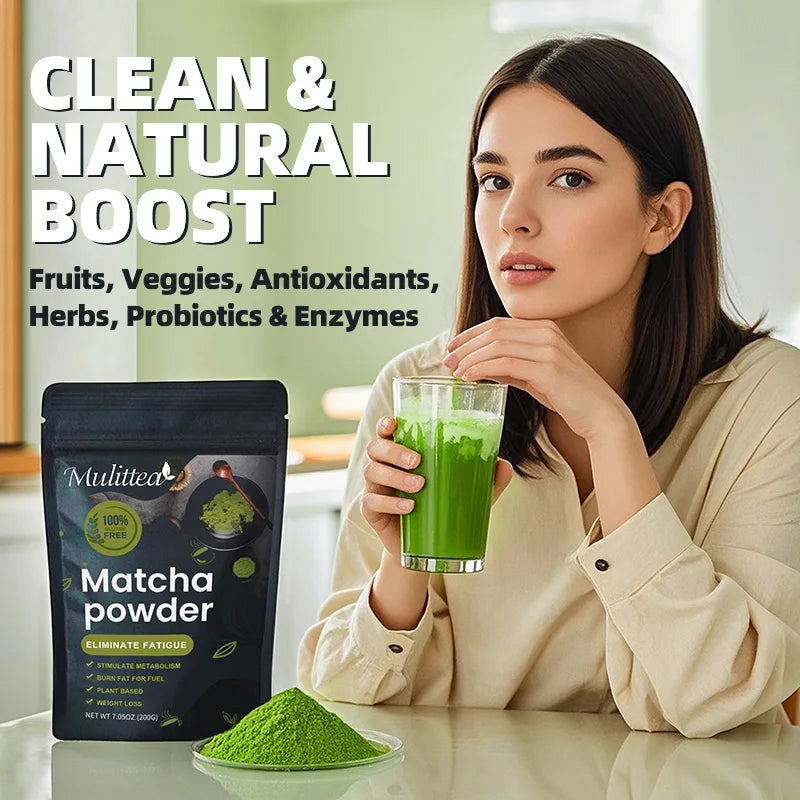 Mulittea Organic Matcha Powder