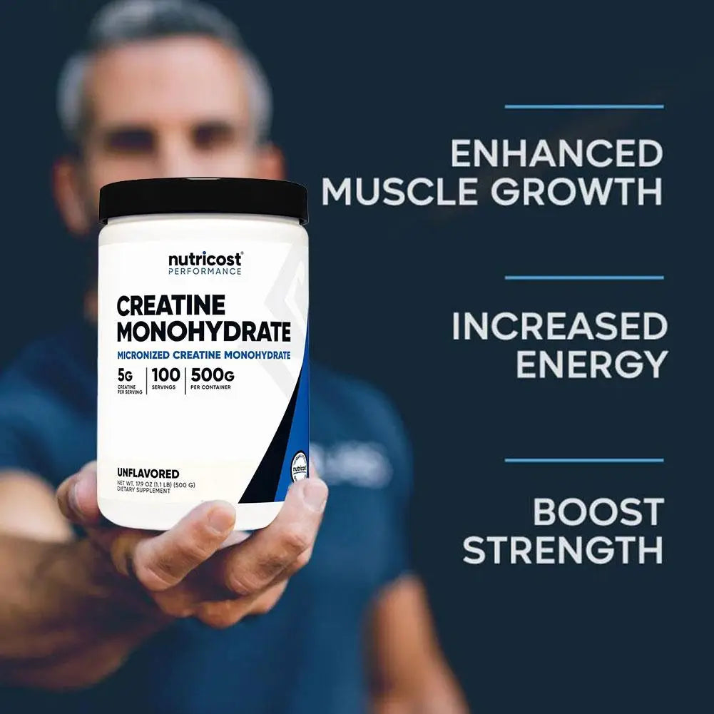 Whey Protein Creatine Blend for Muscle Growth Microencapsulation Technology Fast Dissolving No Additives Gym Home Outdoor Use