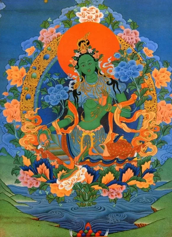 Buddhist Bodhisattva Canvas Art