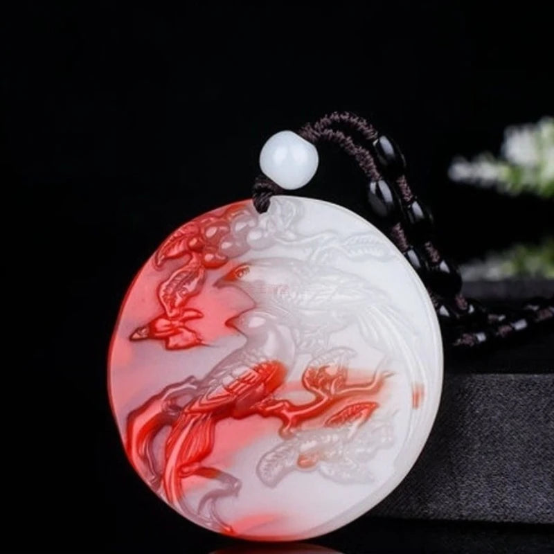 Colorful Jade Pendant