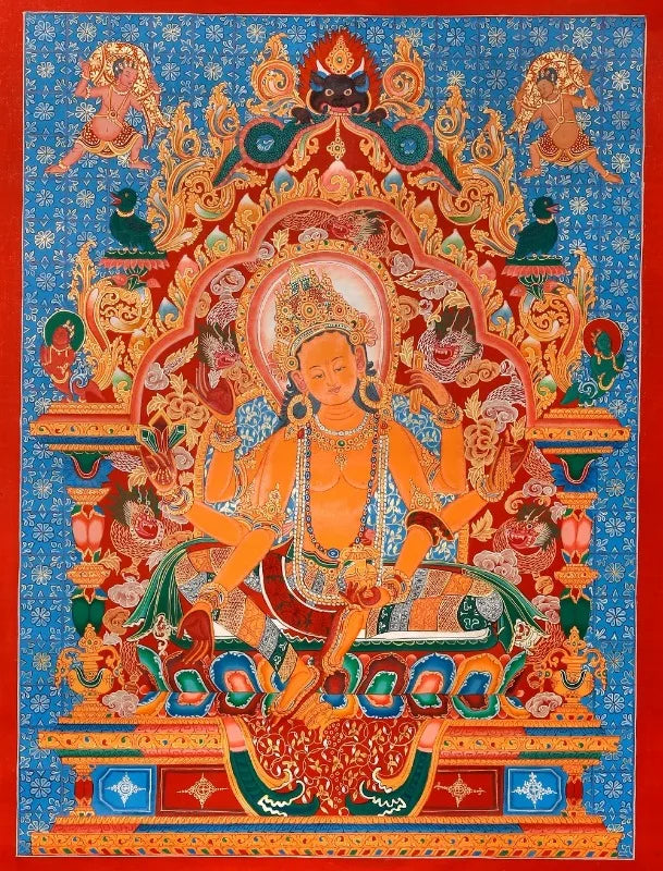 Buddhist Bodhisattva Canvas Art
