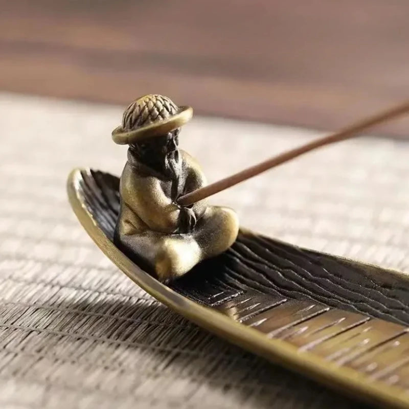 Japanese-Style Fishing Boat Incense Holder