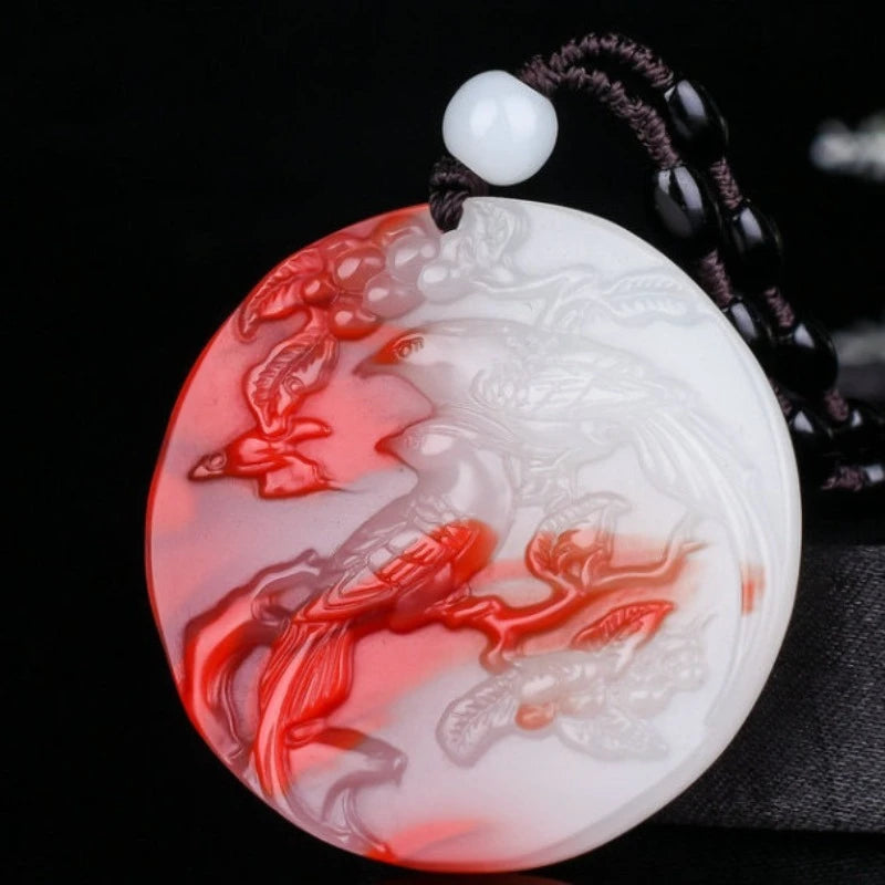 Colorful Jade Pendant