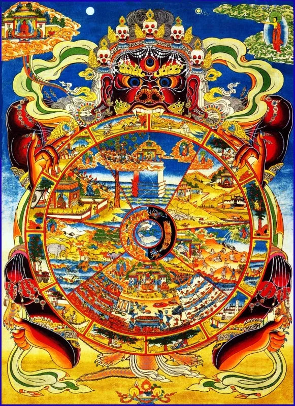 Buddhist Bodhisattva Canvas Art