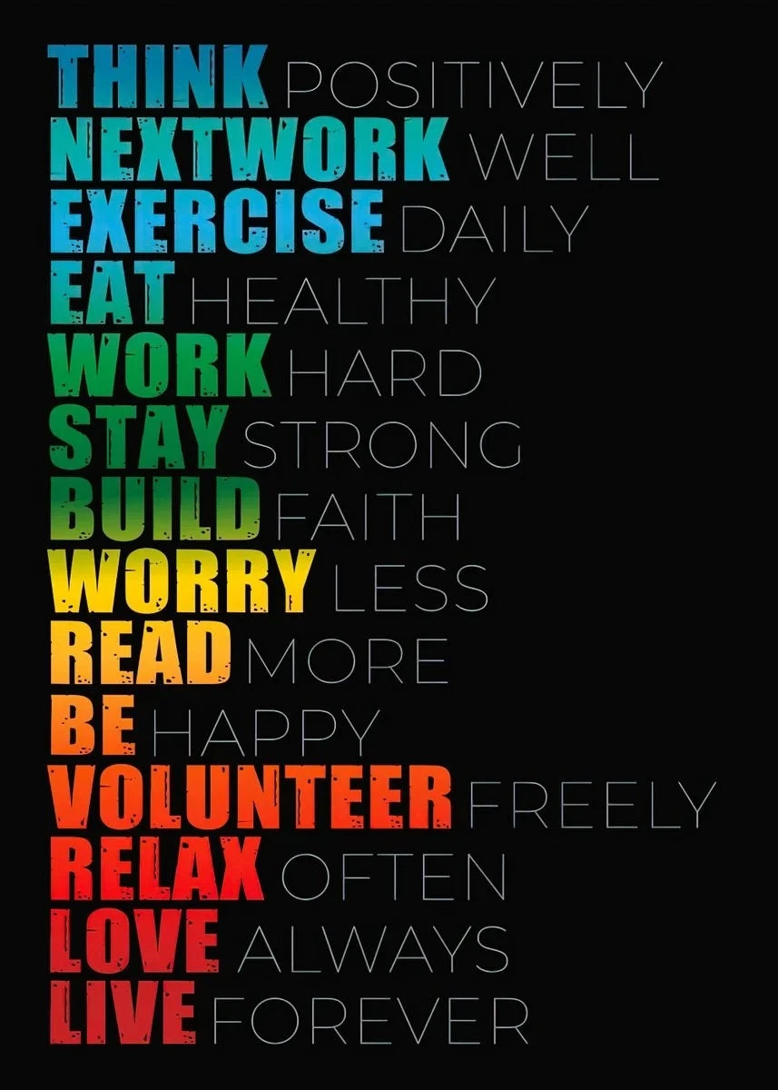 Lion Mindset Canvas Poster