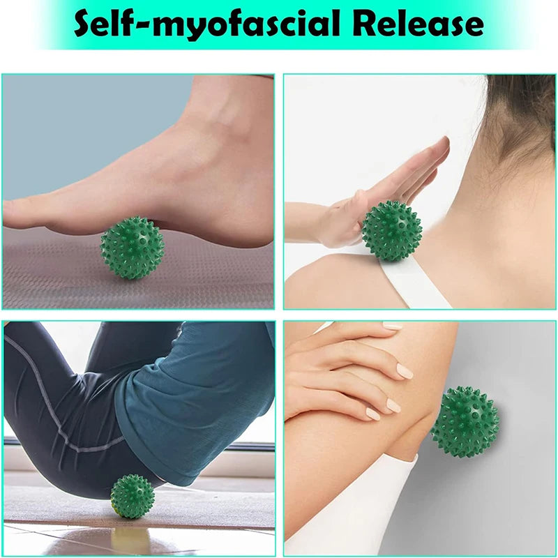Foot Roller & Massage Ball Reflexology Set