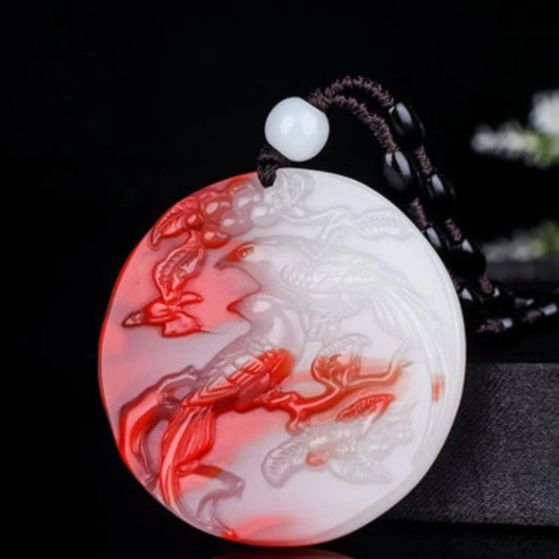 Colorful Jade Pendant