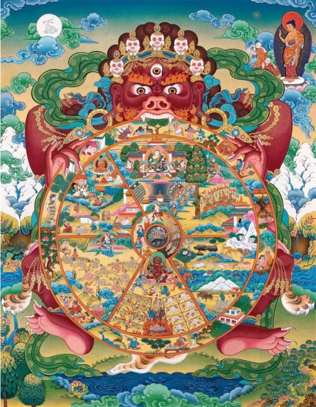 Buddhist Bodhisattva Canvas Art