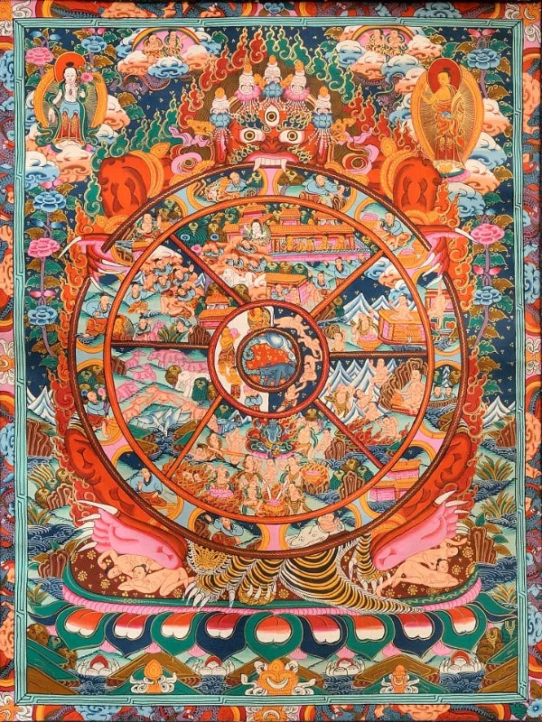 Buddhist Bodhisattva Canvas Art