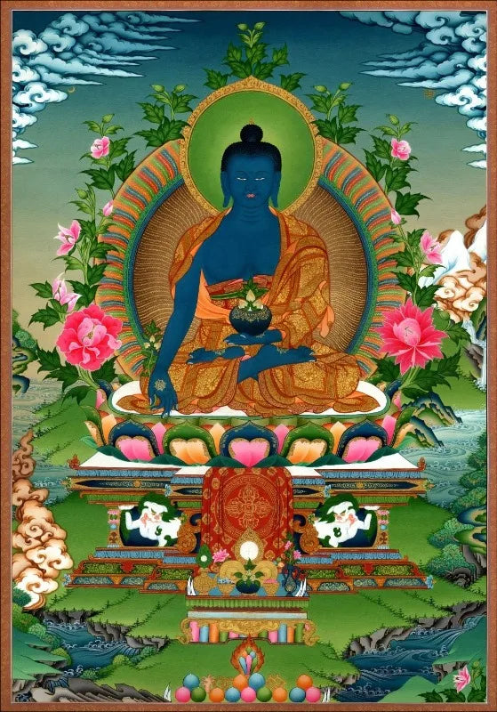 Buddhist Bodhisattva Canvas Art