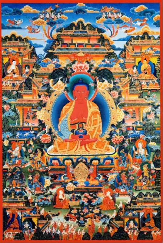Buddhist Bodhisattva Canvas Art