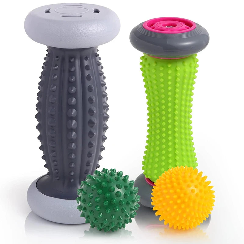 Foot Roller & Massage Ball Reflexology Set