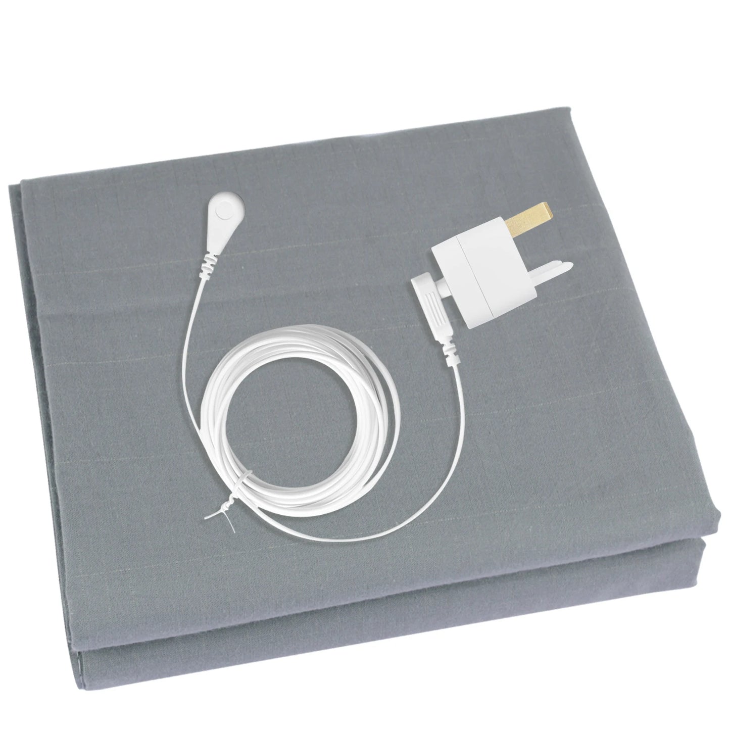 Grounding Bed Sheet - Silver Fiber & Organic Cotton